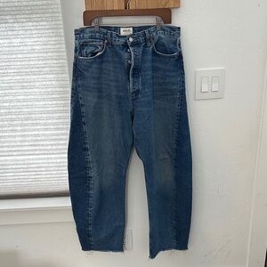 Agolde Luna Jean in Split - 33